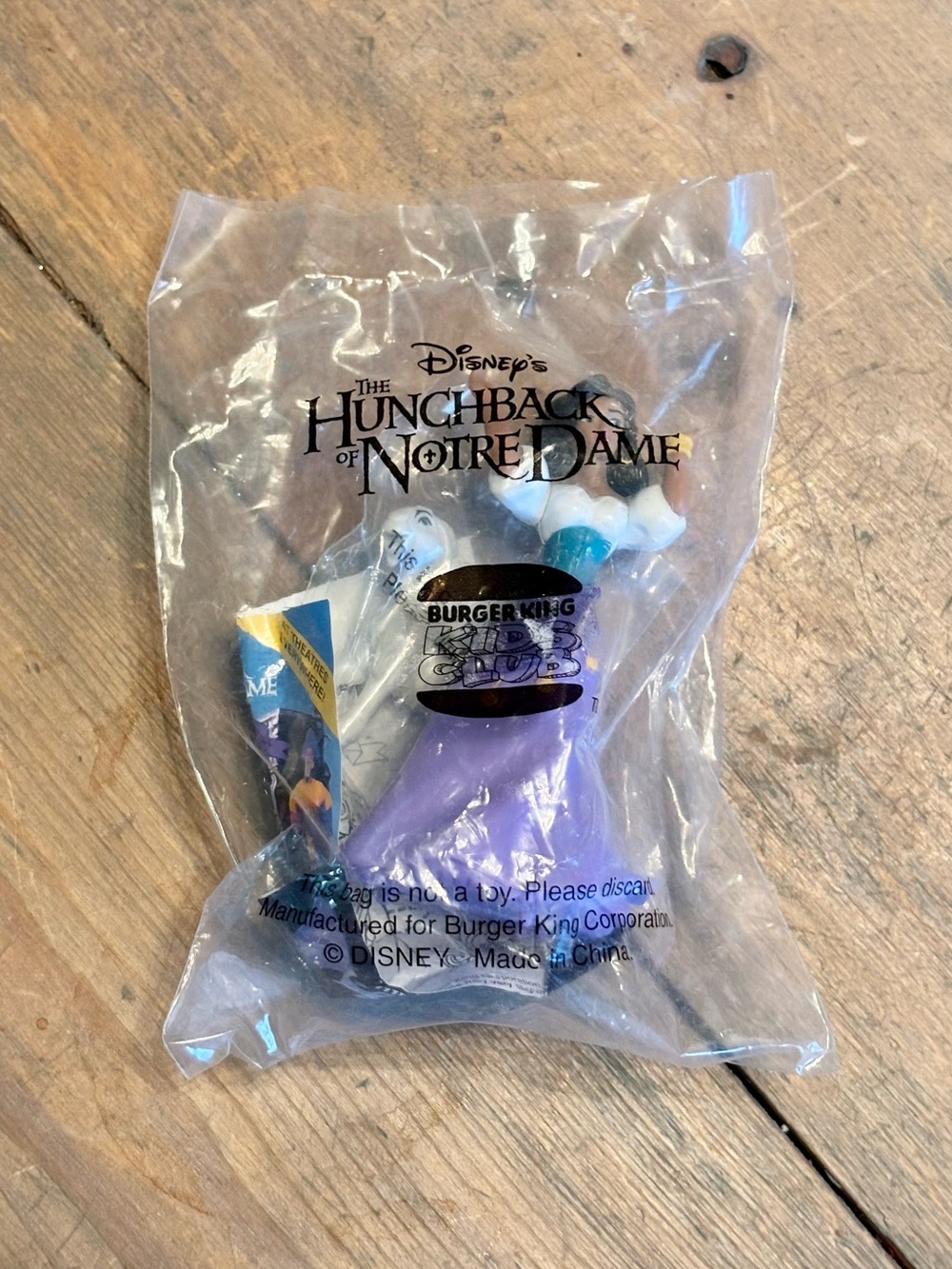 Vintage 1986 Hunchback of Notre Dame Toy Esmeralda